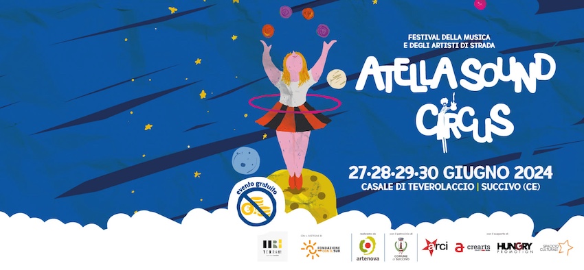 La settima edizione dell’Atella Sound Circus sempre ricca di proposte per i piccoli e le famiglia tra arti circensi e musica live